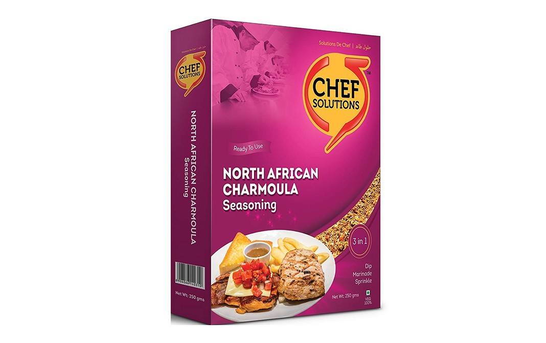 Chef Solutions North African Charmoula Seasoning   Box  250 grams